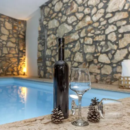 Villa Stone House Zijavica With Indoor Pool Mošćenička Draga