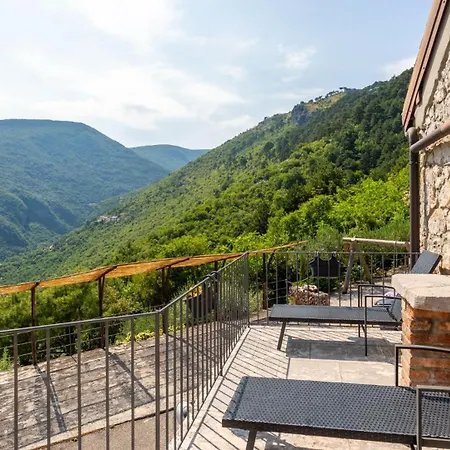 Stone House Zijavica With Indoor Pool Moscenicka Draga