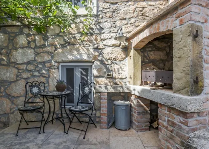 Villa Stone House Zijavica With Indoor Pool