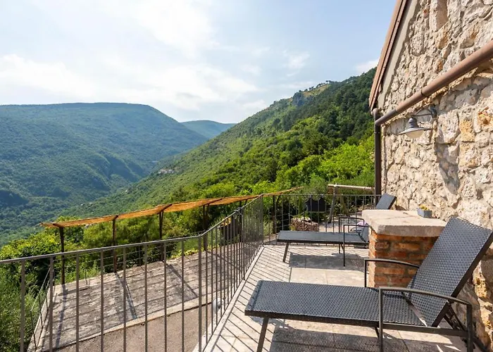 Stone House Zijavica With Indoor Pool Villa Mošćenička Draga