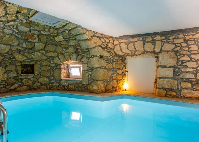 Vila Stone House Zijavica With Indoor Pool *