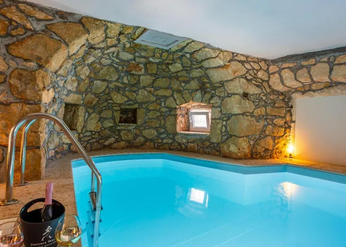 Stone House Zijavica With Indoor Pool *