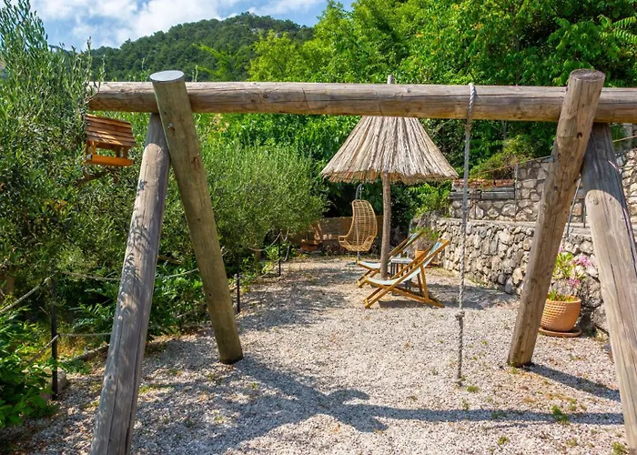 Stone House Zijavica With Indoor Pool Vilă *