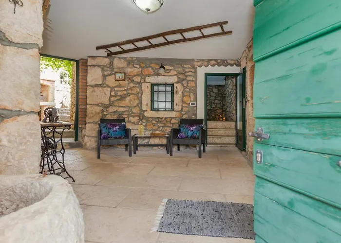 Vilă Stone House Zijavica With Indoor Pool Mošćenička Draga